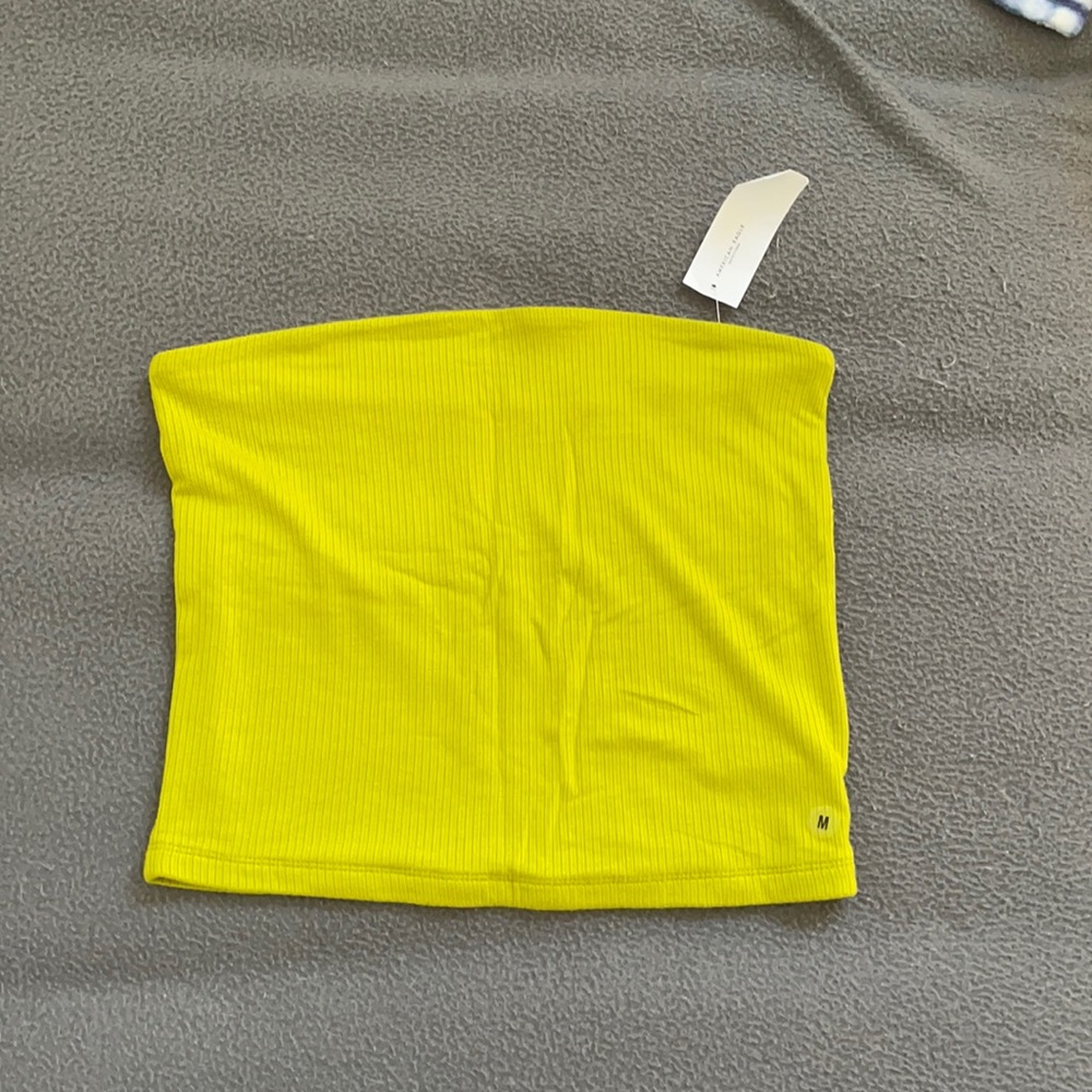American Eagle Green Tube Top